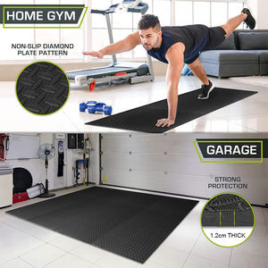 Tapetes de Gimnasio de Espuma EVA de Alta Densidad, Encajables, Resistentes a Impactos, Duraderos, Impermeables y Ecológicos para Ejercicio en Casa - Product Image 2