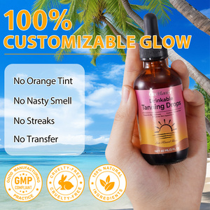 OneBtanicl Pastèque Saveur Soutient le Bien-être de la Peau Bronzage Bouche Gouttes Buvables Comestibles Sans Soleil Bronzage Gouttes Oral - Product Image 3