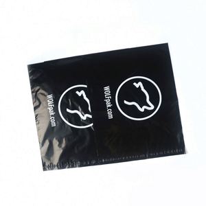 Bolsa de Correo Negra Biodegradable con Logotipo Personalizado, Autoadhesiva, Resistente a Impactos, Bolsa de Correo Impresa para Embalaje - Product Image 3