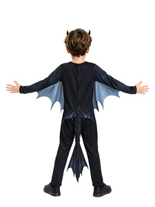 Disfraz Infantil de Caballero Dragón de Obsidiana, Disfraz de Dinosaurio para Halloween, Juego de Disfraces para Representaciones Escénicas del Día del Niño - Product Image 4