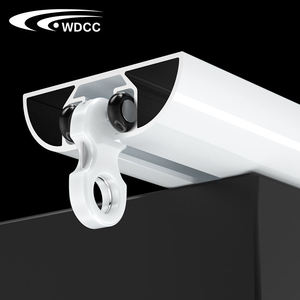 รางม่านวงกลมคุณภาพสูง รางม่านโลหะ รางเลื่อนติดผนัง รางม่านรูปตัว S - Product Image 2