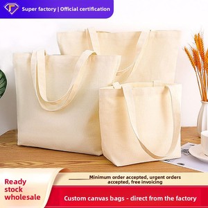 กระเป๋าผ้าแคนวาสแบบกำหนดเอง กระเป๋าช้อปปิ้งรักษ์โลก ดีไซน์ตามสั่ง พิมพ์โลโก้บริษัทเพื่อการส่งเสริมการขาย รุ่น 011 - Product Image 5