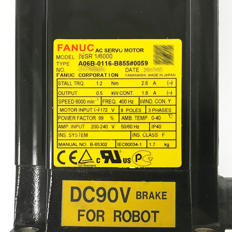 A06B-0116-B855 #0048サーボモーターFanuc| Alibaba.com