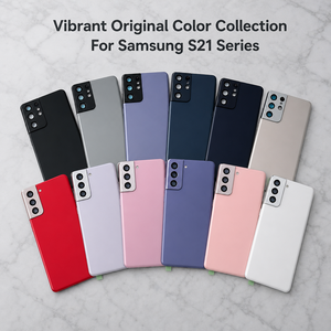 Pour Samsung Galaxy S21 S21 Plus S21 Ultra – Remplacement de la vitre arrière, couvercle de batterie, boîtier arrière – Vente en gros OEM en vrac - Product Image 1