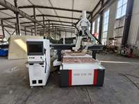 Routeur CNC ATC 1325 haute efficacité pour le travail du bois avec perçage latéral pour la production de meubles en bois