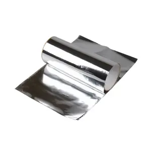 Pellicola metallizzata 15mic BOPP per uso alimentare per imballaggio Snack pellicola di laminazione Bopp argento