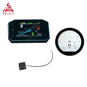 Compteur de vitesse pour moto électrique SiAECOSYS avec klaxon pour SCJ5066-1 SCJ3622-A, compteur kilométrique numérique réglable - Product Image 1