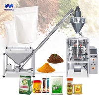 Machine de remplissage et d'emballage semi-automatique à vis sans fin pour poudre de savon, henné, poudre de piment, conditionnement en pots de 1kg et 5kg