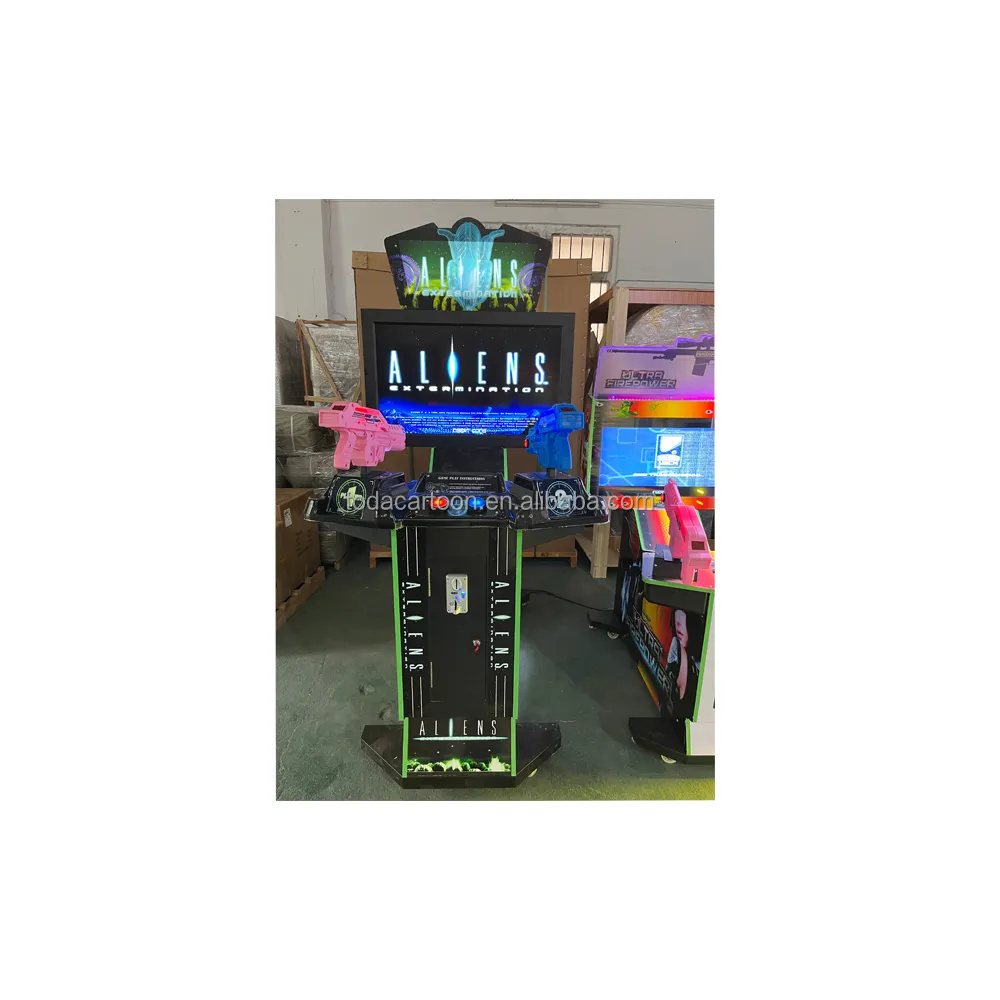 Toda 42 Inch Buitenaardse Schietspelmachine Aliens Uitroeiing Game Machine Buitenaardse Arcade Game Machine