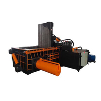 Vente directe usine : Presse à balles hydraulique pour aluminium et acier inoxydable avec moteur 18,5 kW, haute productivité, compacteur de ferraille