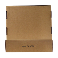 Boîtes d'expédition en gros personnalisées avec logo, en carton ondulé recyclable, pour cadeaux et envois postaux, avec gaufrage, en kraft, pour l'e-commerce