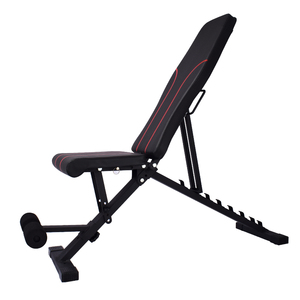 Tập thể dục thể hình quả tạ Trọng lượng băng ghế dự bị dễ dàng để lắp ráp gấp có thể điều chỉnh Workout băng ghế dự bị - Product Image 2