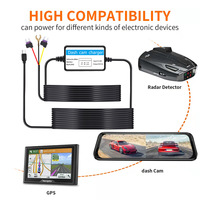 Dash Cam Cable Car Camera Hardwire Kit Buck Line 24 Hour Parking Monitoring Charging Cable Charger For DashCam Dash Camera DVR