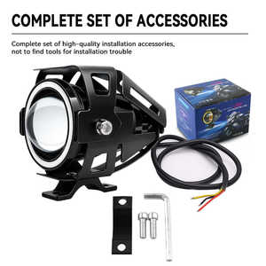 Faro LED U7 para Motocicleta y Luz Antiniebla con Efecto Láser, Reemplazo de 1 Lente para Autos y Motocicletas, Gran Venta - Product Image 5