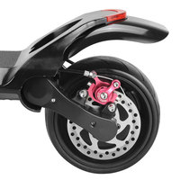 36V 48V 500W katlanır e-scooter çin şişman lastik küçük katlanabilir elektrik motorlu Scooter