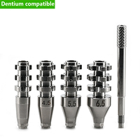 Coupelle de transfert pour implant dentaire, compatible avec Dentium, en acier inoxydable usiné CNC, pour laboratoire et clinique, fabrication OEM