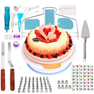 Profesyonel Pasta Süsleme Araçları Seti, Hassas Modelleme Aletleri ve Detaylar İçin İnce Uçlu Sıkma Torbaları ile - Product Image 1