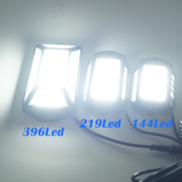 Kit de Luces LED Blancas Puras para Roca, 396 LED, 12V 24V, Corriente Constante, Aluminio Térmico, Iluminación para Todoterreno, UTV, ATV, Camioneta