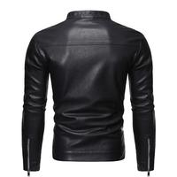 Vestes pour hommes 2023 personnalisées en cuir véritable pour hommes veste de motard en cuir véritable à fermeture éclair