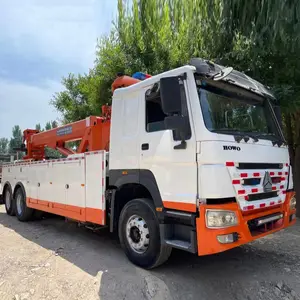 La Chine Howo Heavy Duty 6*4 10 Wheeler Wrecker camion de remorquage utilisé dépanneuse dépanneuse