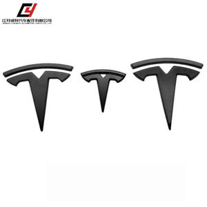 Pièces automobiles de haute qualité pour le logo de la plaque de nom du capot avant, <span class=keywords><strong>emblème</strong></span> pour <span class=keywords><strong>Tesla</strong></span> Model 3 - Product Image 2