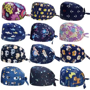 Venta al por mayor ajustable enfermera médico sombrero mascota <span class=keywords><strong>veterinario</strong></span> dentista trabajo sombrero Hospital clínica hombres mujeres enfermera médico Scrubs Dental sombrero - Product Image 3