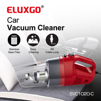 ELUXGO Aspirateur cyclone puissant et portatif sans sac pour le nettoyage de voiture