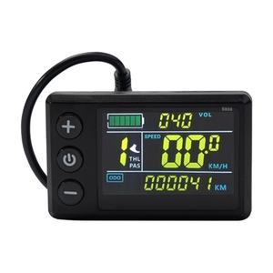 BAIJIA CS866 5 pines 24V/36V/48V Velocímetro con Pantalla LCD TFT para Bicicleta Eléctrica con Motor sin Escobillas, Repuestos para Bicicletas Eléctricas - Product Image 6