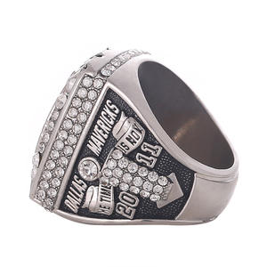 Vente chaude 2011 Dallas Mavericks Basketball Championship Ring Nowitzki Custom Basketball Championship Ring Bijoux pour hommes - Product Image 5