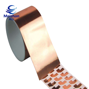 Ruban adhésif en cuivre personnalisé Meishan pour blindage EMI et répulsif anti-<span class=keywords><strong>escargots</strong></span> pour contrôle statique et prévention des interférences électroniques - Product Image 2