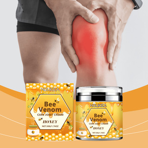 Crème apaisante pour les articulations au venin d'abeille, crème de récupération pour les douleurs musculaires de l'épaule, crème nourrissante pour massage - Product Image 1