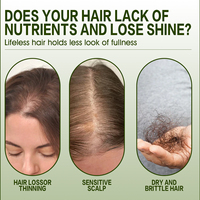 Minyak Rambut Rosemary Air Beras, Minyak Batana, Minyak Jarak, Esens Biji Labu, Biotin, Minyak Esensial Anti Rontok, Serum Pelindung Panas