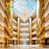 Panneau composite en aluminium Alucobond Gold avec diverses finitions de surface, léger, pour revêtement mural intérieur et extérieur, panneau composite en aluminium ACM