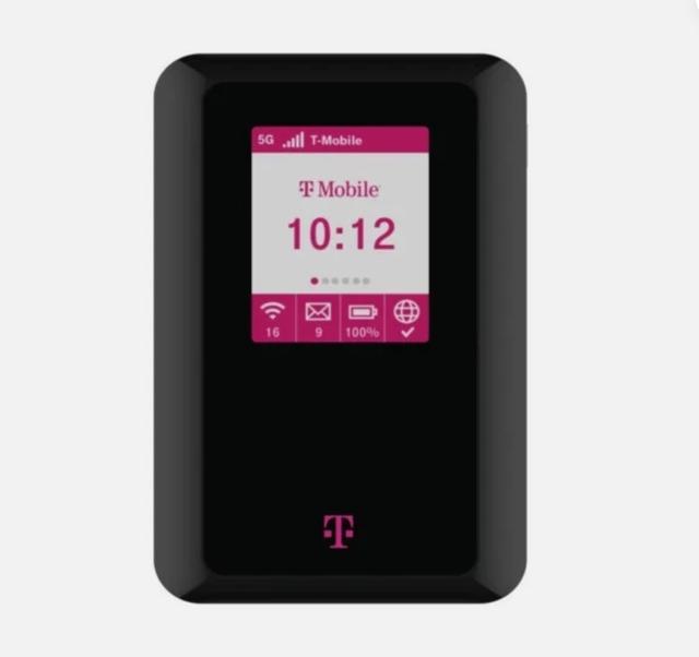 Unlocked 5G Pocket Wifi T-Mobile D53 5G Hotspot with 6460mAh Battery
