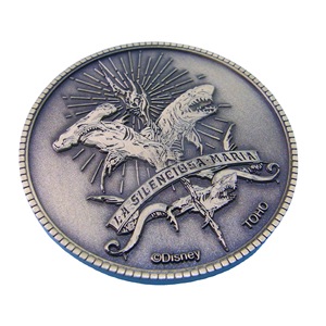 Pièce commémorative en alliage de bronze gravée en forme de crâne, médaillon de collection au design 3D - Product Image 5