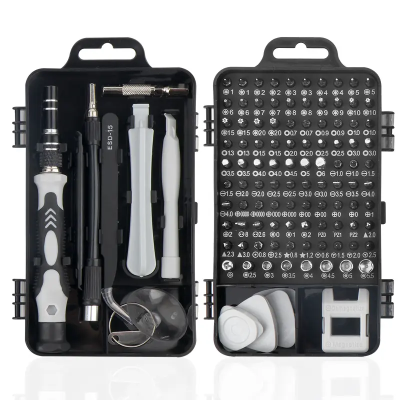 Multi Functional 115pcs Screwdriver destornillador Promotional Gift Screw Driver box repair screwdriver set for iphone xiaomi