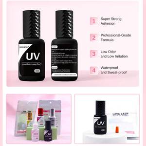 <span class=keywords><strong>Pegamento</strong></span> para Pestañas Lavalash Coreano de Marca Privada, Adhesivo Negro de Alta Viscosidad, Larga Duración, Secado Rápido, Líquido, Resistente al Agua, Sin Alcohol - Product Image 3