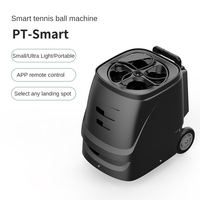 Máquina de Lanzamiento de Pelotas de Tenis Inteligente PT-Smart, Múltiples Modos de Lanzamiento, Intervalo Ajustable, Dispositivo de Práctica Individual Recargable