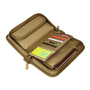 Protector Plus Custom Outdoor Camouflage Tactical Wallet Handbag Durable Waterproof Purse Organizer Slim Man Card Holder Wallet - Product Image 4