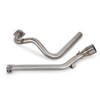 Collecteur d'échappement FZ25 pour Yamaha FZ250 FZS25 FZS250 FAZER25 FZ/FAZER 25/250/S25/S250 Kit d'échappement moto avec tube collecteur 51MM