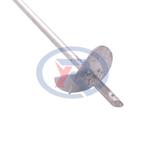 สมอกระสุนพื้นดินที่ทนทานด้วยเชือกโลหะและห่วงหมุดปลายหาง - Product Image 2