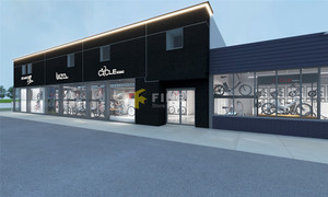 Expositor de Bicicletas de Madera para Tienda, Diseño Personalizado, Decoración para Tienda de Bicicletas, Mostradores para Tienda de Bicicletas - Product Image 5