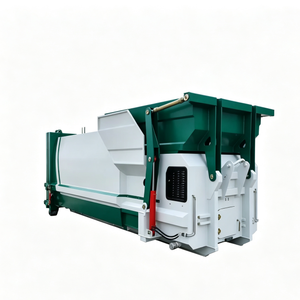 Station de compression mobile de 6 à 18 m³ équipée d'un camion à benne basculante Dongfeng – Vente directe usine de compacteurs de déchets - Product Image 1