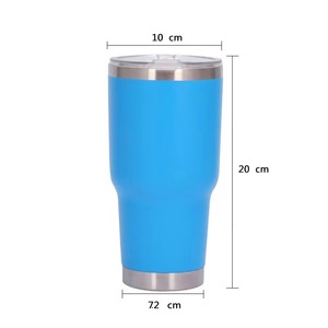 Gobelet isotherme personnalisé de 30 oz en acier inoxydable 304 à double paroi, sous vide, anti-fuite, sans BPA, durable, maintient au chaud pendant 6 à 12 heures - Product Image 6