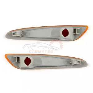 Feu de position latéral, feu de clignotant de pare-chocs, compatible avec Mercedes Benz W211 Classe <span class=keywords><strong>E</strong></span> E320 E350 A2118200921 2118201021 pour voiture - Product Image 6