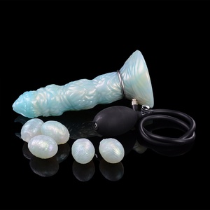 Juguetes Anales con Forma de Nudo Canino, Dildo Inflable Hueco con Forma de Animal, Juguetes Sexuales con Forma de Huevo para Hombres y Mujeres - Product Image 3