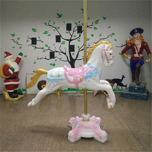 Parti dekorasyon atlıkarınca heykelcik ekran/ahşap atlı karınca atı/fiberglas atlı karınca atı prop dekor özelleştirilebilir - Product Image 6