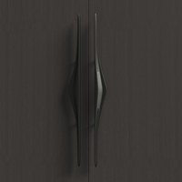 Poignée de porte en verre moderne minimaliste de haute qualité, en alliage d'aluminium de luxe, grande poignée de porte, installation facile, garantie 5 ans, hôtel