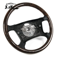Volant en bois de pêcher personnalisé pour BMW E46 E90 E92 E93 E60 E61 E63 E64 E39 E53 E65 E66 E70 E71 E38 E34 1995-02001