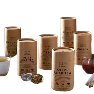 Customizable Kraft Paper Tube Tea Packaging with Food Aluminum <b>Foil</b> Inside. Environmentally Friendly and Suitable for Bulk Order - Product Image 4